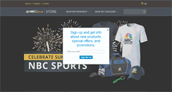 Desktop Screenshot of nbcsportsstore.com